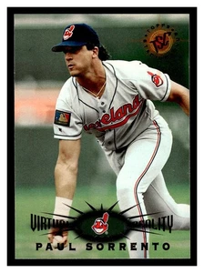 Paul Sorrento #111 1995 Stadium Club Virtual Reality Cleveland Indians - Picture 1 of 2