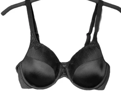 Sujetador push up Bali 34C espalda alisado con aros satinado correa convertible nuevo sin etiquetas Foto 1 de 2