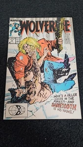 1989 MARVEL COMICS WOLVERINE #10 SLIGHT FOXING VINTAGE X-MEN SABRETOOTH MCU - Picture 1 of 4