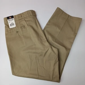 Dickies 874 Arbeitshose Herren 42x30 Khaki Original Fit Widersteht Falten - Bild 1 von 7