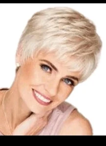Raquel Welch Winner Pixie Boy Cut Short Wig by Hairuwear, Petite Cap, R16/22... - Picture 1 of 8