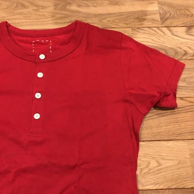 visvim DUBLE CUCHARADA HENLEY Rojo Talla 1 Foto 1 de 3