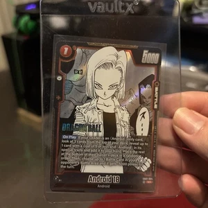 Android 18 SB01-004 Super Rare Foil Dragon Ball Super Fusion World Manga Booster - Picture 1 of 2