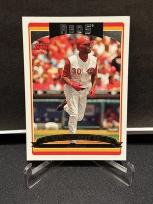 2006 Topps #387 Ken Griffey Jr. Cincinnati Reds - Image 1 of 2