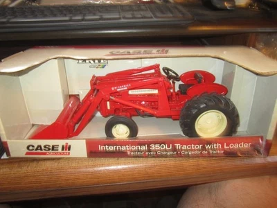 Ertl Britains 1/16 Scale Case IH International 350U Tractor W/ Power Loader NIB - Image 1 of 4