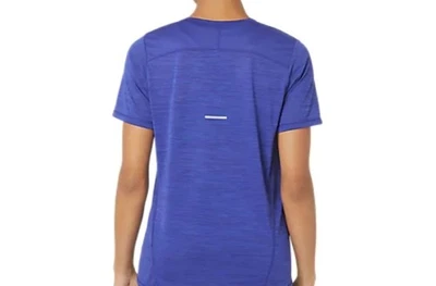ASICS Race V-Neck SS Top Women's T-Shirt eggplant / night shade Size Medium  - Image 1 of 4