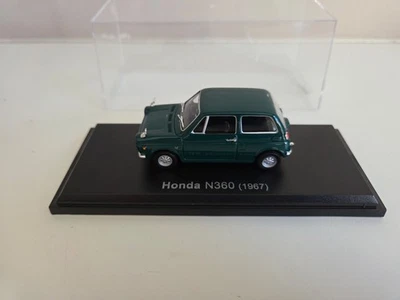 Hachette Norev 1/43 Honda N360 - Dark Green - 1967 - Image 1 of 4