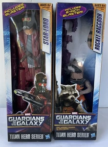 Marvel Guardianes de la Galaxia Rocket Mapache/Star-Lord Titan Hero Series Nuevo - Imagen 1 de 3