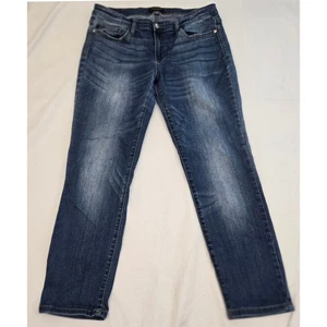 JUDY BLUE Jeans 15/32 Relaxed Fit Ankle High Rise Stretch Denim 32x27 Chic - Bild 1 von 13