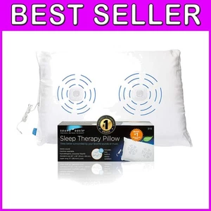 Comfortable Sound Pillow with Ultra-Thin Speakers & Volume Control – 26x20 in. - Picture 1 of 10