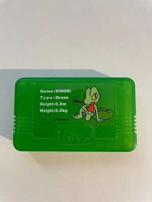 Gameboy Advance -Cartridge Case only- TREECKO KIMORI Pokemon Nintendo 2708 gba - Image 1 of 2