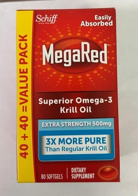 2 PACK MegaRed  800 MG EXP 03/26 - Image 1 of 4