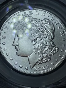 2023 Morgan Silver Dollar CAC  MS70 Advanced Delivery 90% Fine Silver - Picture 1 of 3