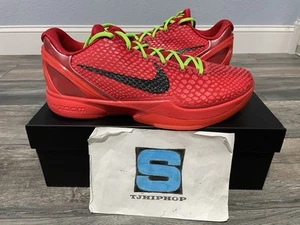 2023 DS Nike Zoom Kobe 6 VI Protro Reverse Grinch Rare Size 14 FV4921-600 NEW - Picture 1 of 19