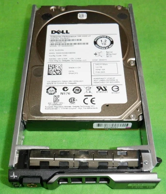 Dell 1.2TB 10K 12G 2.5" SAS 0RMCP3 ST1200MM0007 MCP3 GEN 12 0NTPP3 Caddy - Image 1 of 4
