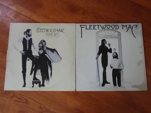Fleetwook Mac 2 Lp Lot Rumours (w/Lyric Poster), Self Titled VG+ V029 - Picture 1 of 1