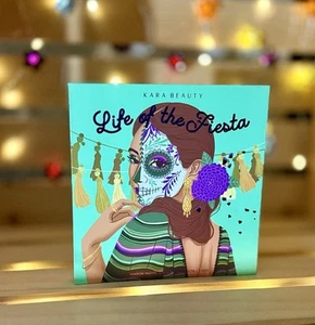 Kara Beauty Eyeshadow Palette~LIFE OF THE FIESTA~Beauty Matte Shimmery GLITTER - Picture 1 of 3