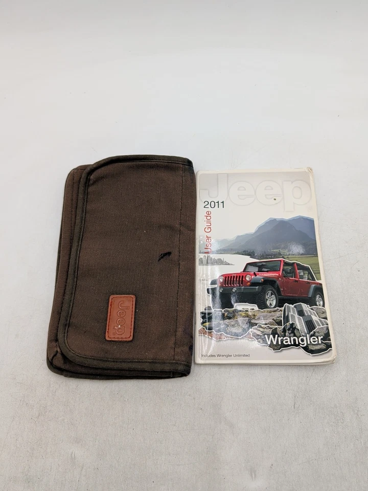 2011 JEEP WRANGLER MANUAL DO PROPRIETÁRIO COM ESTOJO FRETE GRÁTIS  - Imagem 1 de 1
