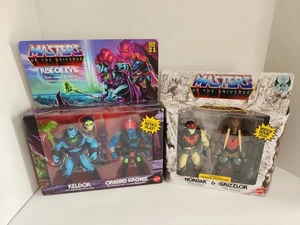 LOTE de cuaderno de bocetos Hordak & Grizzlor de Keldor Kronis/MOTU Origins Rise of Evil  - Imagen 1 de 4