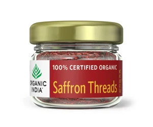 Organic India Saffron Threads 2g | Pure Kesar | Premium Grade | Fresh & Aromatic - Picture 1 of 4