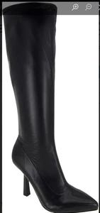BCBGeneration High Boots Black Heels Size 5M / 35 with Box - Picture 1 of 7
