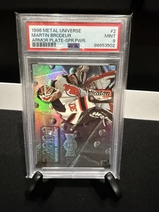 1996 Metal Universe SUPER POWER Armor Plate Martin Brodeur - PSA 9 - SSP - Picture 1 of 1