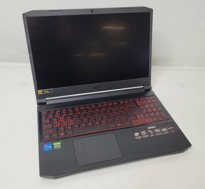 Acer Nitro 5 Laptop Intel Core i7-11800H 2.30GHz 16GB RAM No SSD RTX 3050 Ti - Image 1 of 4