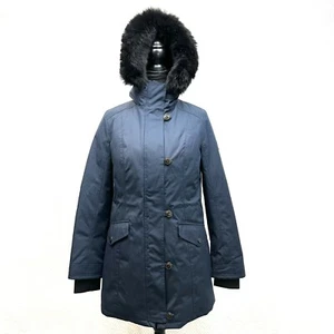 UGG ADIRONDACK PARKA DOWN JACKET/COAT 2 PIECE REMOVABLE VEST WOMEN S ~ NAVY BLUE - Picture 1 of 21