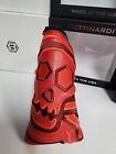 New Bettinardi Tour Issue Skull and Bones putter headcover Cover T Hive blade