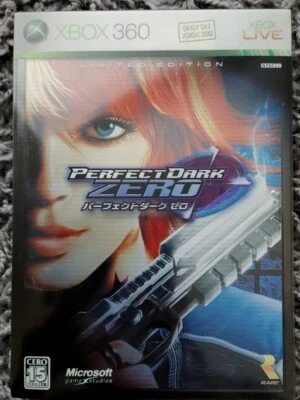 Perfect Dark Zero Special Edition Japanese Xbox 360 Xbox One Pristine  - Image 1 of 4
