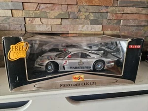 Maisto Mercedes CLK LM 1:18 Diecast Car. Boxed. - Picture 1 of 6