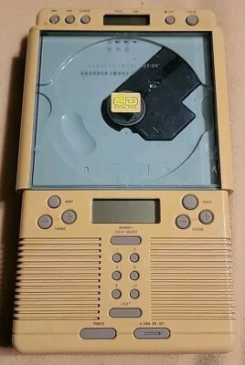 Sharper Image CD Shower Companion with AM/FM Radio Model SI-538 Untested READ - Image 1 of 4
