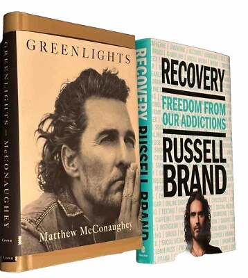 Russell Brand Recovery And Matthew McConaughey Green Lights Brand New Books Lot — 第 1/4 张图片