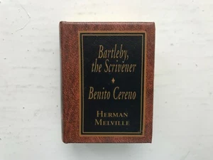 DEL PRADO MINIATURE BOOK - BARTLEBY THE SCRIVENER BENITO CERINO HERMAN MELVILLE - Picture 1 of 2