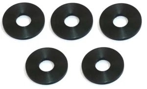 5 PACK TITANIUM WASHER M6 X18MM PRECISION CNC MACHINED BLACK GRADE 5 6AL-4V - Picture 1 of 2