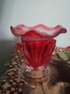 Ruby Red Wax Warmer- E33R Works - Picture 1 of 3