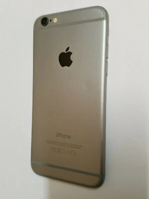 原装苹果 iPhone 6 深空灰色后盖 外壳 框架部件 — 第 1/4 张图片