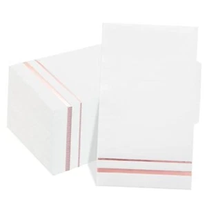 -Count 3-Ply Napkins - Dinner Napkins Disposable Premium Quality 100 Rose Gold - Picture 1 of 8