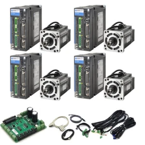 4 Achsen 750 W AC Servo CNC Router Drehmaschine Fräse Mach3 Kostenloser US/CA-Versand - Bild 1 von 7