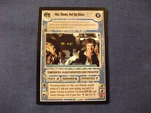 Star Wars CCG Reflections III 3 Han, Chewie, and the Falcon - Picture 1 of 1