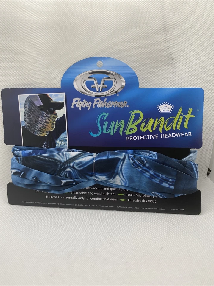 Flying Fisherman SB1662 Sunbandit Multi-Function Pirate Skull Men's Face Mask - Image 1 of 4