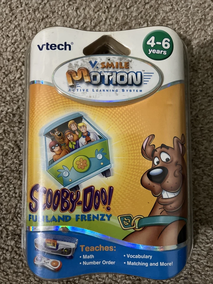 Vtech V.Smile Motion Cartridge - Scooby-Doo Funland Frenzy Factory Sealed New - Image 1 of 1