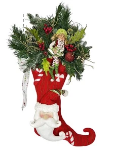 Handgefertigte dekorative 25 "Weihnachtsstrumpf 10" MARK ROBERTS Magic Pixie Figur - Bild 1 von 13
