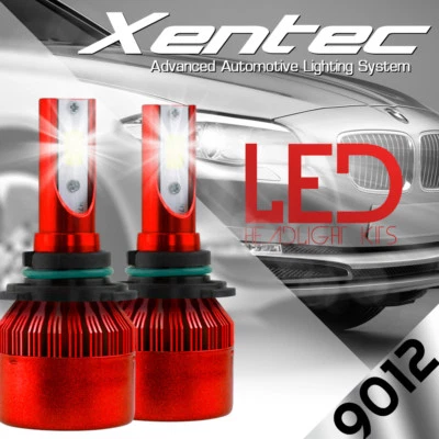 Kit de conversión de faros LED HID XENTEC 9012 6000K para Dodge Dart 2013-2015 Foto 1 de 4