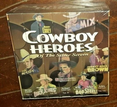 Cowboy Heroes of the Silver Screen (VHS, 1996, Marathon Music & Video) - Image 1 of 4