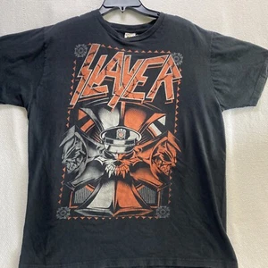 Slayer T-Shirt XLarge Black Red Skull Thrash Metal Band Concert Merch Tee  2014 - Picture 1 of 13