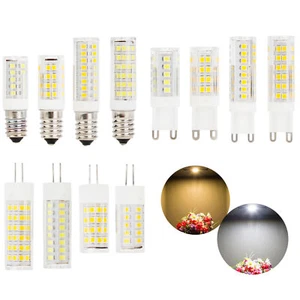 G9 G4 E14 LED Corn Light Bulbs 5W 6W 7W 9W 2835 SMD 220V Replace Halogen Lamps - Picture 1 of 12
