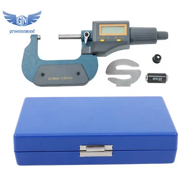 1-2" 0.00005" Digital Electronic Micrometer Is Reliable And Durable 25-50mm - Image 1 of 4