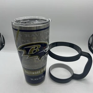 Tervis Tumbler 28oz Baltimore Ravens NFL Football Plus Handle Holder - Picture 1 of 7