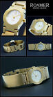 Roamer Women's Watch Stainless Steel Gold Plated Swiss Made Designer Watch